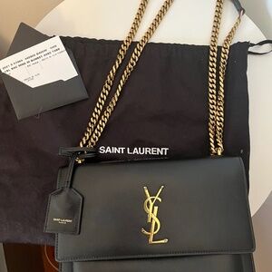 YSL - Saint Laurent Sunset Medium in Smooth Leather